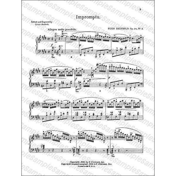 楽譜 ラインホルト 即興曲 嬰ハ短調 作品28 第3番 ピアノ ソロ 799 ピアノ ソロ 輸入楽譜 T F 楽譜ネッツ 通販 Yahoo ショッピング