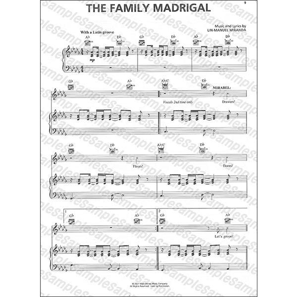 楽譜 ミラベルと魔法だらけの家 ピアノ ヴォーカル ギター譜 輸入楽譜 T F 楽譜ネッツ 通販 Yahoo ショッピング