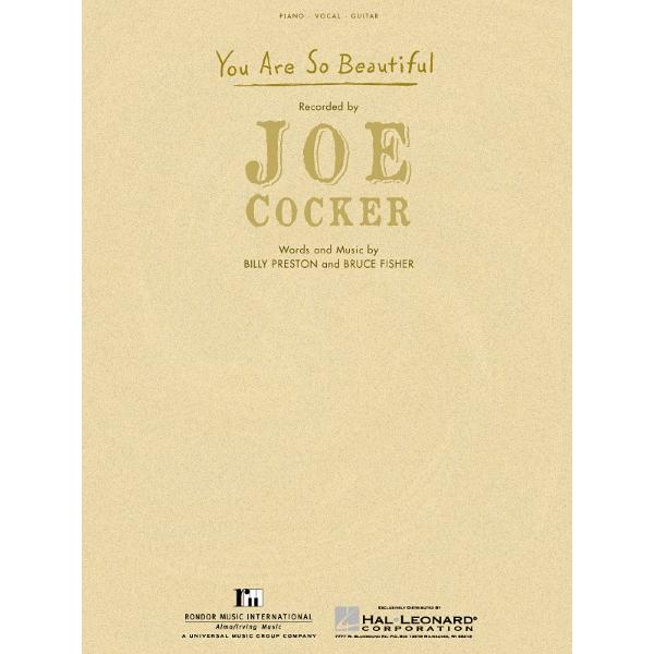 楽譜 【取寄品】【取寄時、納期1週間〜10日】輸入 美しすぎて （ＰＶＧ） You Are So Beautiful /Joe Cocker