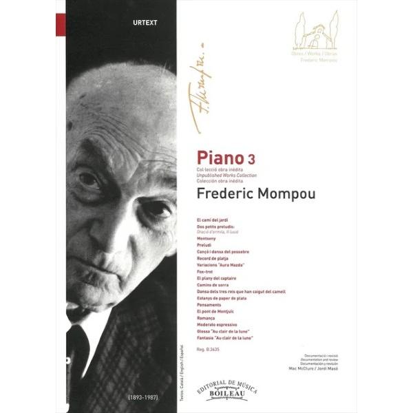 楽譜 【取寄品】輸入 ピアノソロ 未出版作品集 ピアノ3 PIANO III