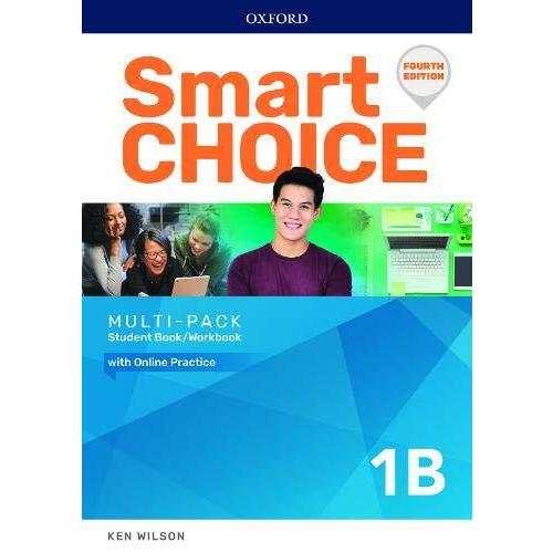 【取寄品】【取寄時、納期1〜3週間】Smart Choice 4th Edition Level 1 Muti Pack B Student Book/Workbook split with Online Practice【分冊版】【ネコポスは｜gakufushop