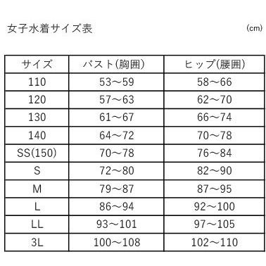 セパレート水着 女子 スクール水着 トップエース GY-40 100〜3L