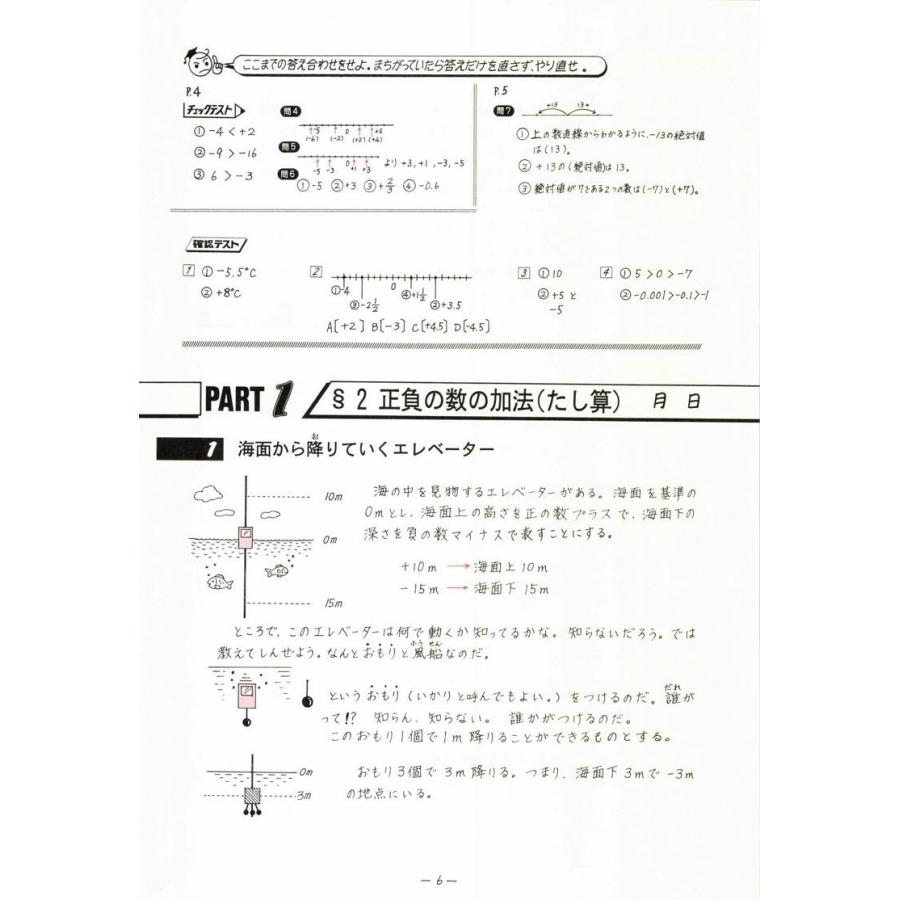 中学数学単元別 正負の数 数学 中学校 教材 問題集 101 学林舎 通販 Yahoo ショッピング