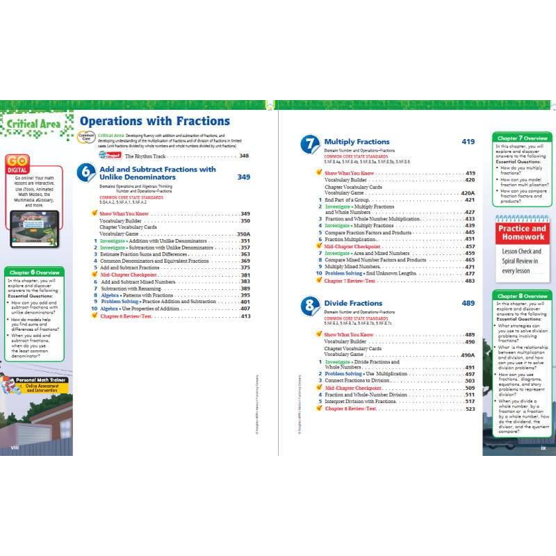 最新版 Go Math Student Edition Book G5 小学校5年生算数教科書 解説 解答別売 8494 Hmh 学林舎 通販 Yahoo ショッピング