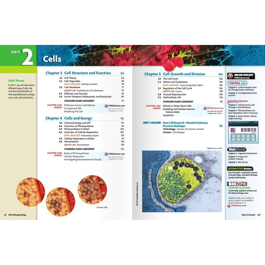 Holt McDougal Biology　／　アメリカの高校教科書　生物　理科　Houghton Mifflin Harcourt　SSH（スーパーサイエンスハイスクール） Holt Harcourt　SSH（スーパーサイエンスハイスクール） Q1546493346(15400円)