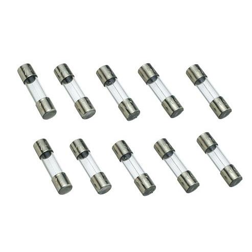 ガラス管ヒューズ2A （125V） 個数：10個 大きさφ6.4×30mm : 学林舎