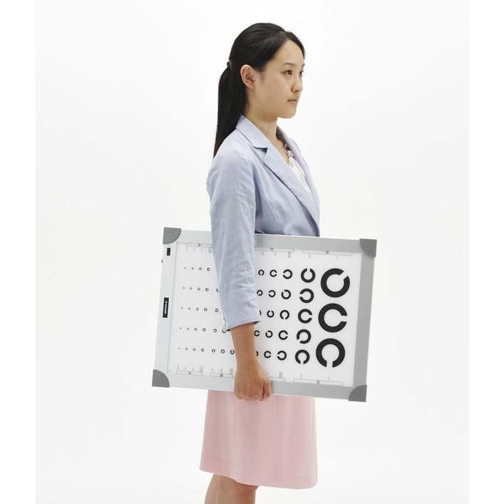 視力検査器YLV-100A（標準視力表タイプ）　移動台付の画像