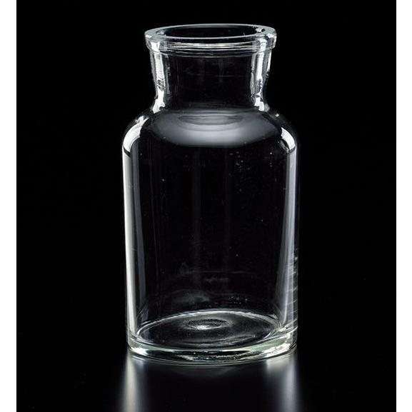 集気びん（底あり） 容量：250ml 口径×胴径×全高：約φ43×70×120mm