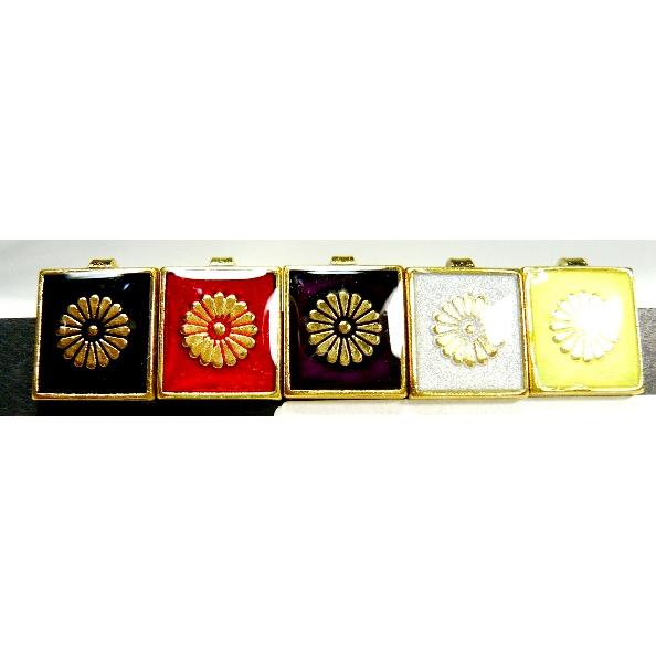 裏ボタン 菊の紋 黒紫赤白黄 学生服 18 学生専科エース 通販 Yahoo ショッピング