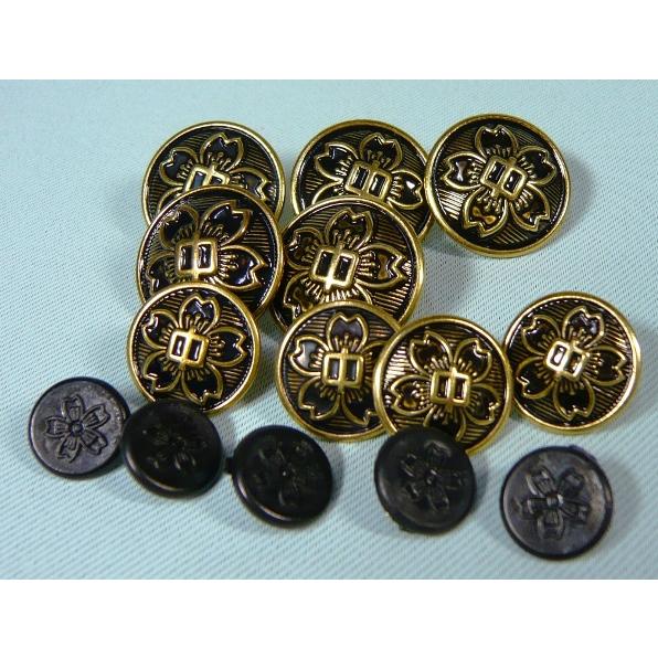 ボタン セット 中学生標準 桜ボタン 学生服 8001 1 学生専科エース 通販 Yahoo ショッピング