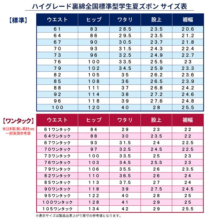 学生服 ズボン 夏 裏綿ハイグレード 夏用 学生ズボン スラックス お家で洗濯 標準マーク 日本素材ノータックと日本製ワンタック併売 制服 裾上無料 送料無料｜gakuseifuku｜10