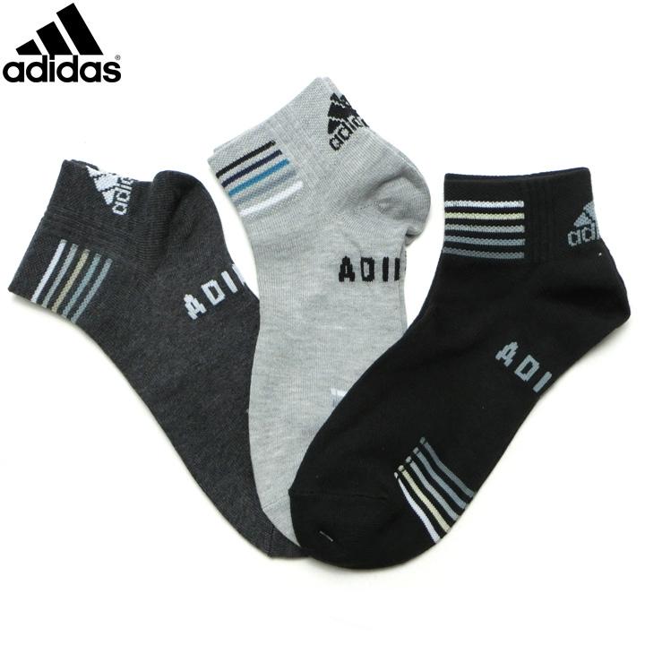 Adidas ハイカットソックス ダーク 3足組 甲メッシュ メンズ 24 26cm 26 28cm 春 夏 フクスケ 06a14w002 アイラブ制服 Com 通販 Yahoo ショッピング