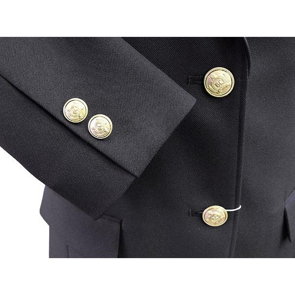 BENCOUGAR femme 紺ブレ ジャケット 金ボタン サイズL スクールブレザー 女子用 濃紺 特注サイズ B3L/B4L 2ツ釦