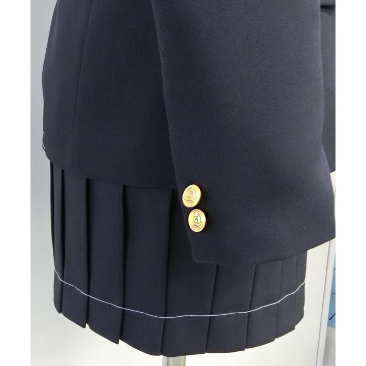 BENCOUGAR femme 紺ブレ ジャケット 金ボタン サイズL Bencougar Femme スクールブレザー 女子用 濃紺 S-LL ウォッシャブル2