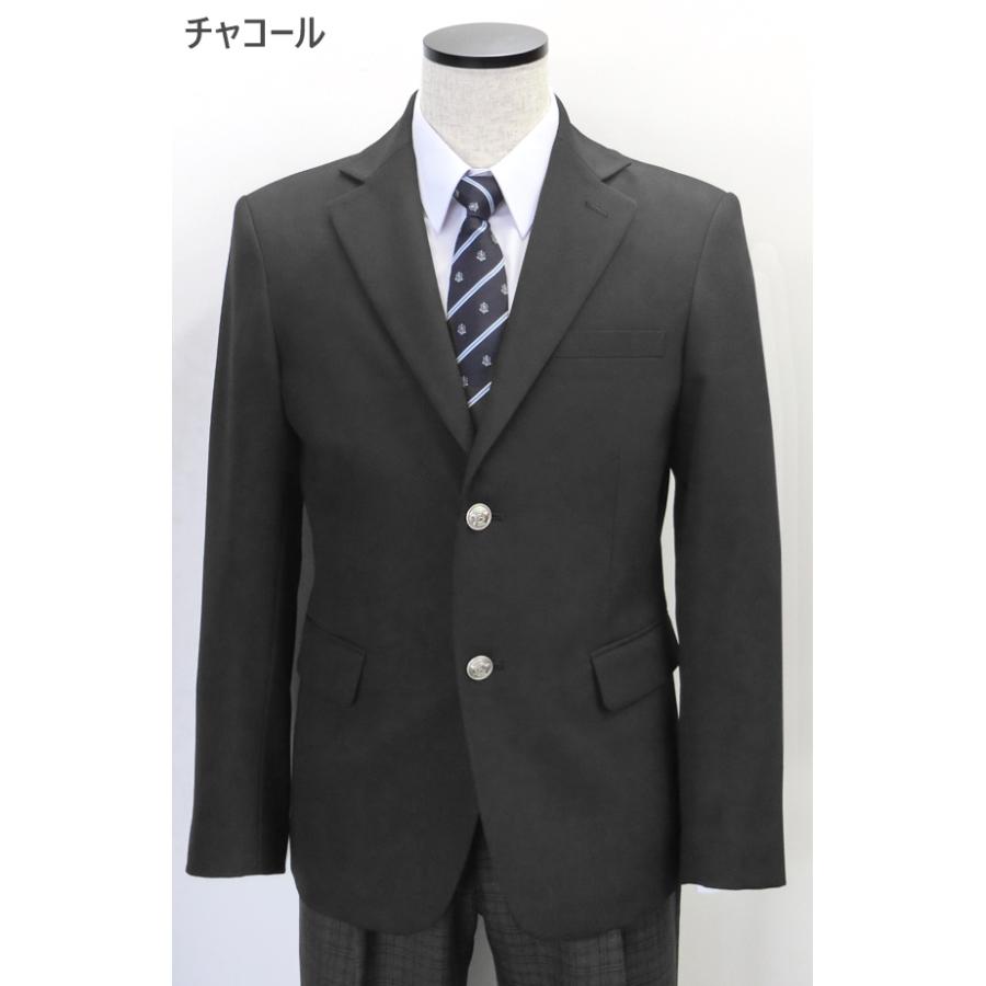 制服 ブレザー 濃紺 ウォッシャブル ストレッチ ウール混 男子用 M-LL