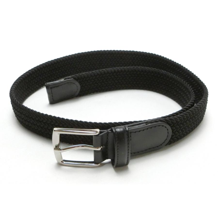 トンボ学生服 スクールベルト 伸縮編込みゴムベルト S/M/L/LL/3L