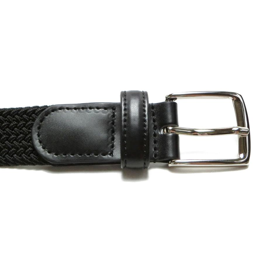 トンボ学生服 スクールベルト 伸縮編込みゴムベルト S/M/L/LL/3L