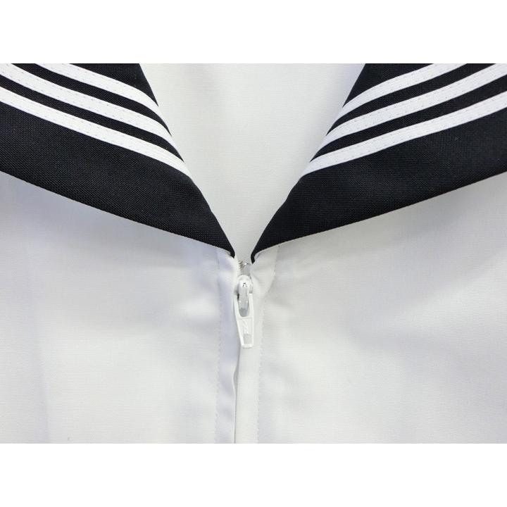 TONBOW（学生服） セーラー服 半袖 前開き 白 トンボ学生服 ＆be