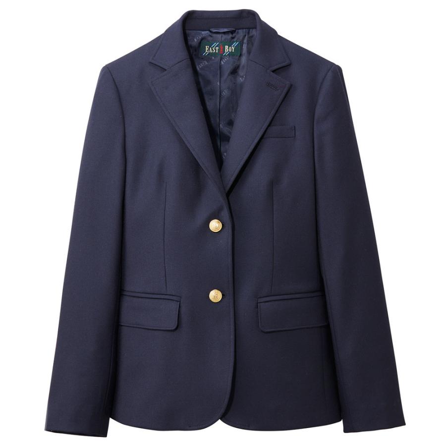 EASTBOY（イーストボーイ） 制服 ブレザー 女子用 濃紺 7-13号 金