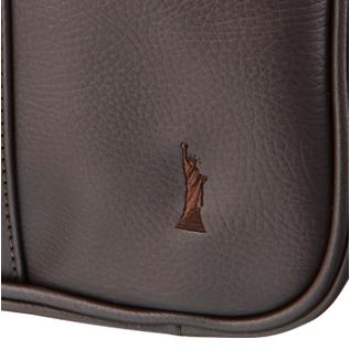 〖未使用品〗EASTBOY 合成皮革 バッグ ブラウン EASTBOY（イーストボーイ） スクールバッグ 合皮 ブラウン/ブラック