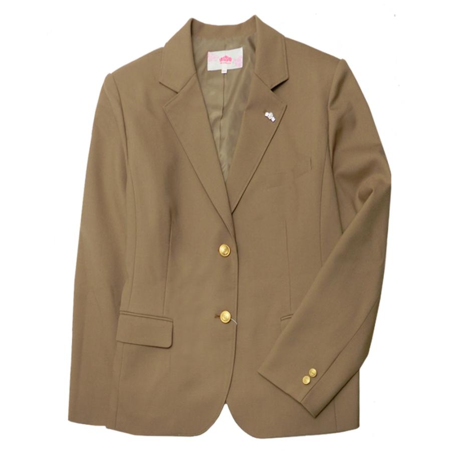 アイラブ制服 特注サイズ キャメル ブレザー 女子用 B3L/B4L
