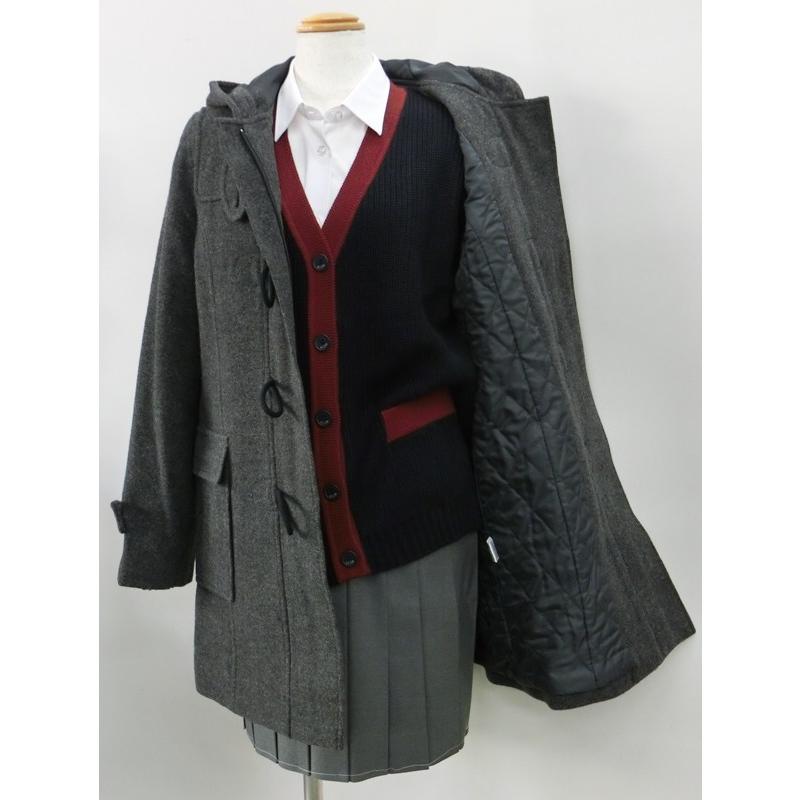 ELLE（エル） スクールコート女子用 ELLE ECOLE 内ファスナー付き裏