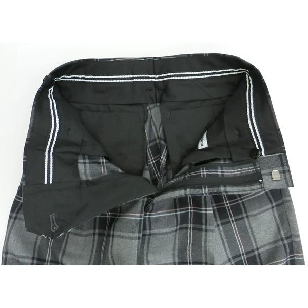 バラ売り可 岡山県立井原高校 男子冬服スラックス ベスト ネクタイ 夏服スラックス　M 165～170くらい 【配送可能】 福井トンボ 男子 夏用ズボン ノータックスラックス ウエスト61cm〜85cm