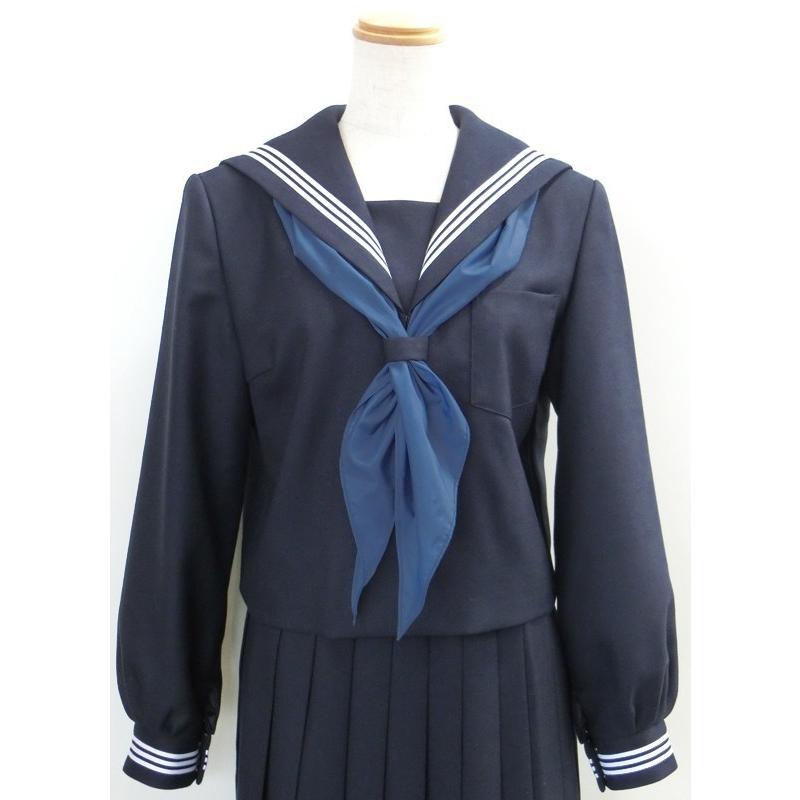 富士ヨット komachi セーラー服 B体 紺×白三本線 190B/195B/200B 抗菌