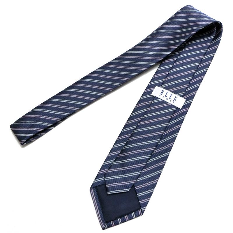 在庫処分 ブランドスクールネクタイ ストライプ柄 女子 ジュニア ピンク ブラウン 紺 ブルー 日本製 Oln557 アイラブ制服 Com 通販 Yahoo ショッピング