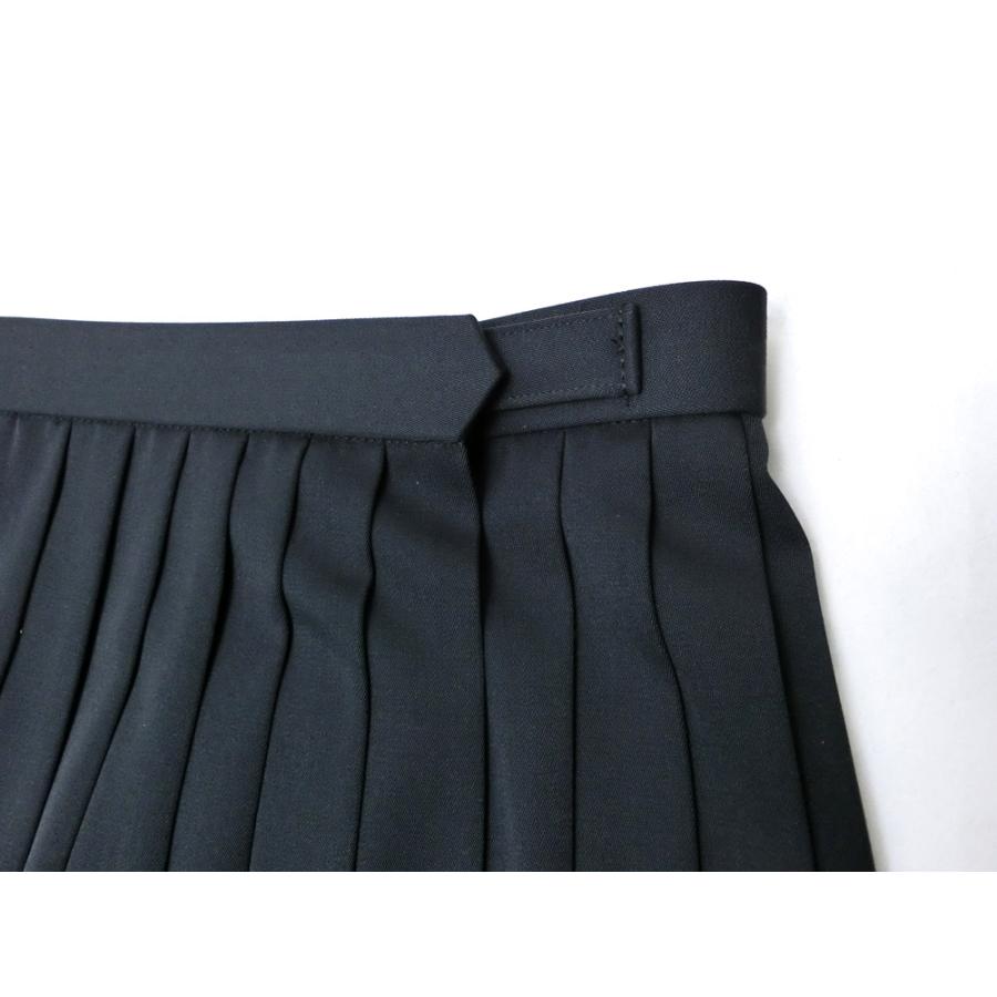 KANKO 【OUTLET】制服 スカート 冬用 箱ひだ28本 黒 無地 W60-W75 丈57