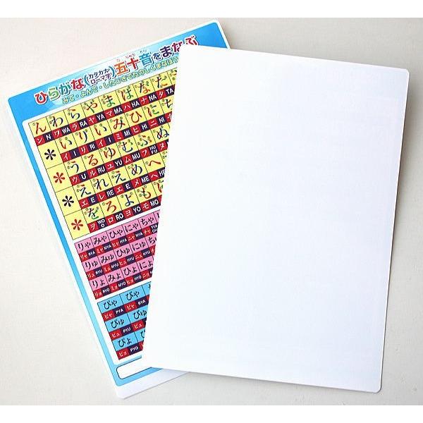 ひらがな下敷 五十音をまなぶ カタカナ・ローマ字 学習したじき : 筆箱