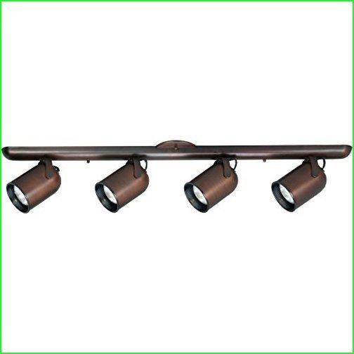 Progress Lighting P6162-174 4-Light Wall Or Ceiling Mount Round Back, Urban Bronze