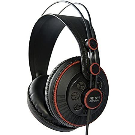 Superlux セミ・オープン型プロフェッショナルモニターヘッドフォン HD681