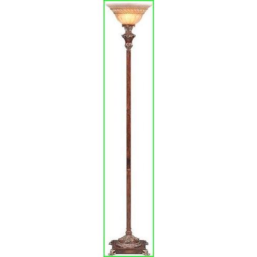 ore International K-4171ftr Faux Wood Torchiere Lamp、69.25 