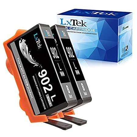 【国内正規品】 LxTek リサイクル902インクカートリッジ 2個パック HP 902インクカートリッジ対応機種: HP OfficeJet Pro 6968 69 ディスプレイ、モニター