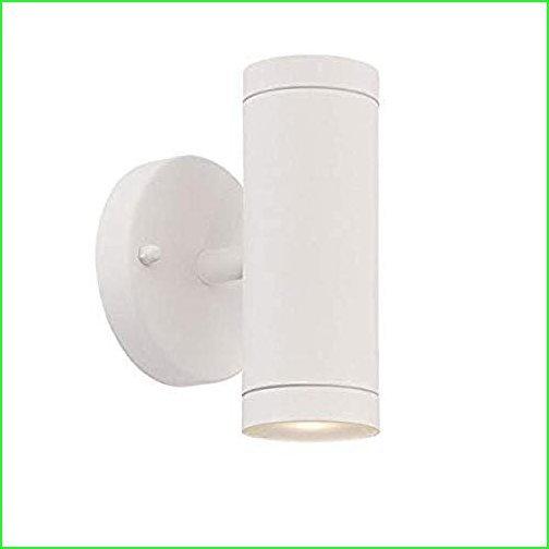 Acclaim　1402TW　LED　Mount　Wall　Outdoor　Wall　2-Light　Collection　Sconces　Light　Textured　Fixture,　White