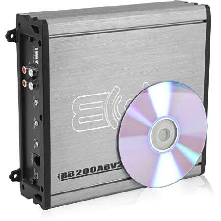 Belva 1200ワットの完全なサブウーファーパッケージには、移植されたボックス、モノブロックアンプ、AMPワイヤキットに2つの12インチサブウーの画像