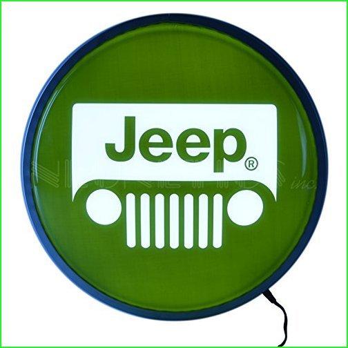 Neonetics　Jeep　Backlit　LED　15&quot;　Sign,　Lighted