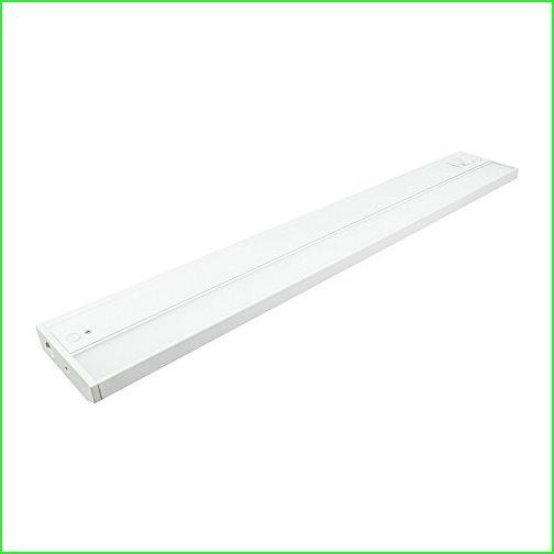 American Lighting 3LC-24-WH LED 3-Complete Dimmable Under Cabinet Fixture, Switchable Color Temperatures, 24-inch, White