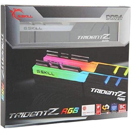 正規代理店経由 G.Skill Trident Z RGB F4-3200C16D-16GTZR (DDR4-3200 CL16 8GB×2)