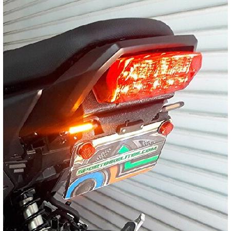 ホンダグロム MSX125 (2017+) SS LED フェンダーエリミネーターキット No Flasher Relay FENDERKIT212-RAS-SS｜galaxy-usa｜02