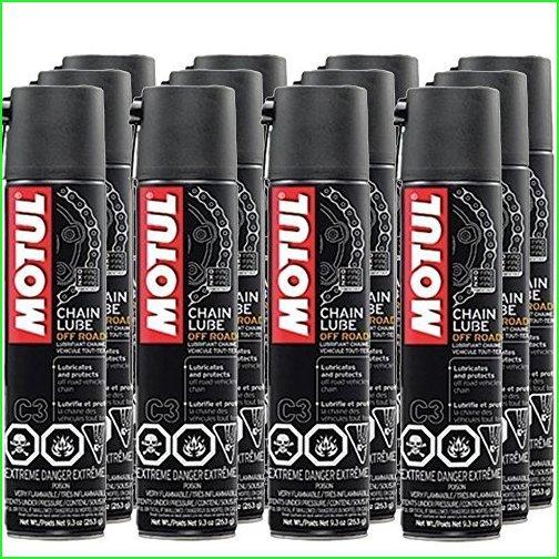 Motul 103245-cs Chain Lubeオフロード( 9.3oz、9.3?FL OZ、12パック