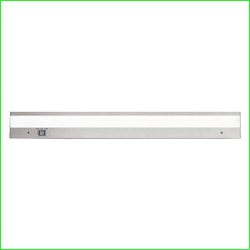 WAC　Lighting　BA-ACLED24-27　30AL　and　Color　3000K,　Aluminum　in　Brushed　Inches　ACLED　Duo　Option　24　Bar　2700K　Dual　Finish;