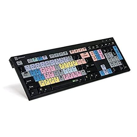 logickeyboard neroスリムライングラスバレーエディウス用キーボード
