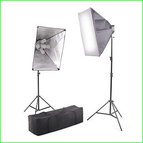 Kaezi Video Lighting Kit Photo Studio Kit 2000ワットデジタルビデオ連続CH9026S