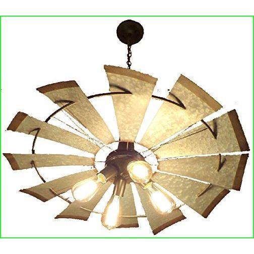 LAMP Goods Windmill Chandelier Light Fixture