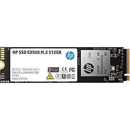 高級品市場 SSD HP ex920 PCIe NAND内蔵ソリッドステートドライブ(512gb) TLC 3d 3.0 x4 NVMe その他PCパーツ