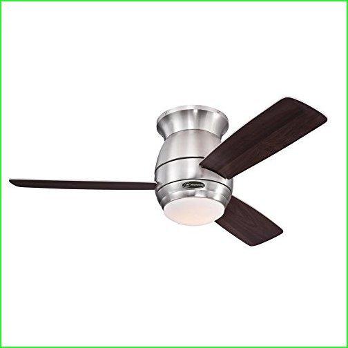 Westinghouse　Lighting　7217900　Brushed　Ceiling　Fan,　Nickel