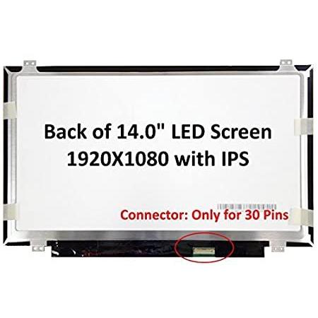 グランドセール Generic新しい14.0インチIPS FHD 5 Swift LCD交換用スクリーン/パネルと互換性Acer ノートパソコンLED (1080p) ディスプレイ、モニター
