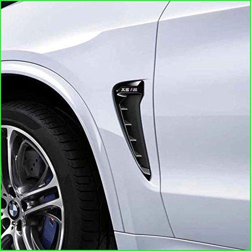 BMW 51712354932M f86 x6mのパフォーマンスグロスブラックサイドグリル